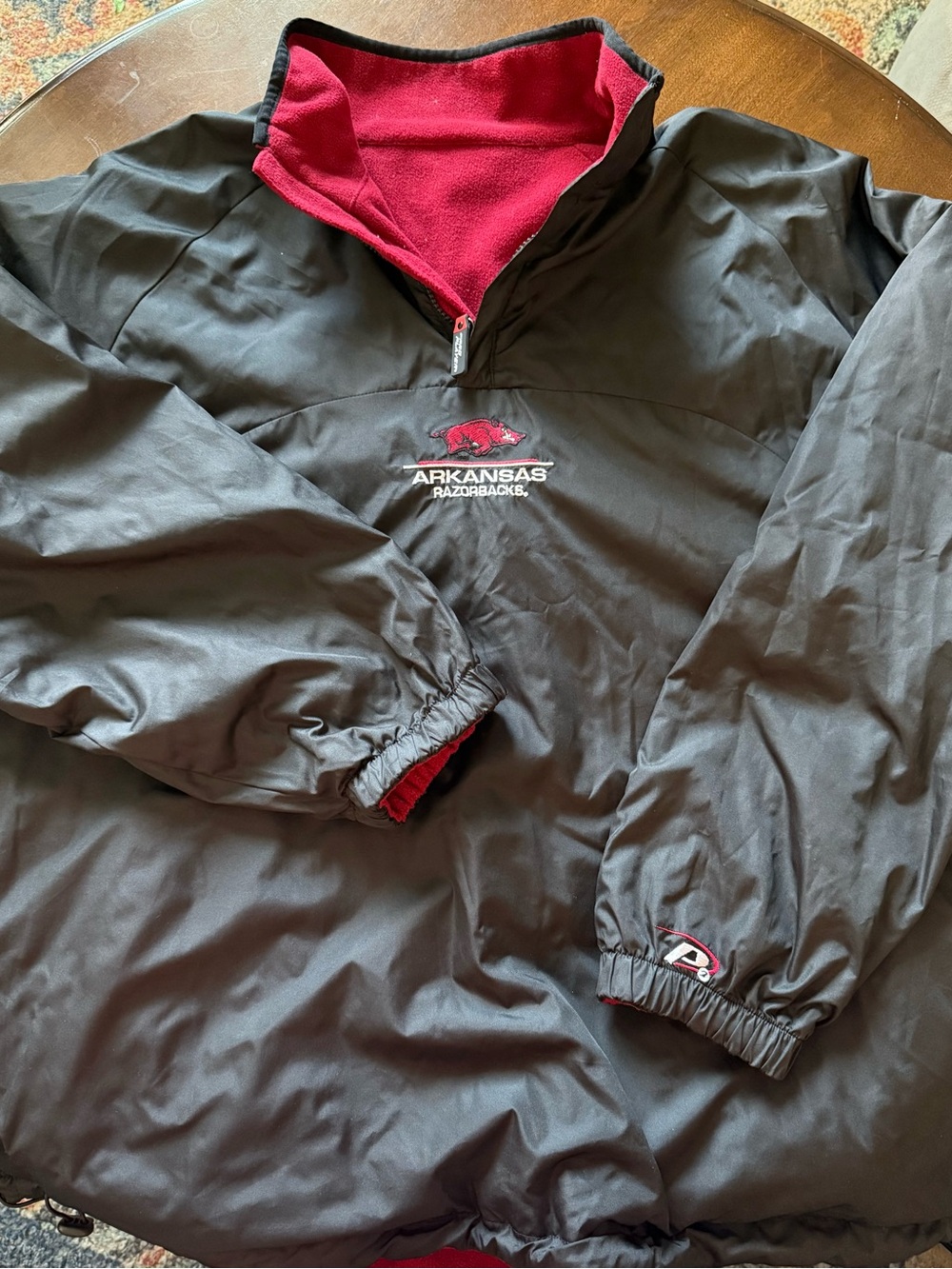 Arkansas Razorbacks Pro Player Reversible Pullover Jacket